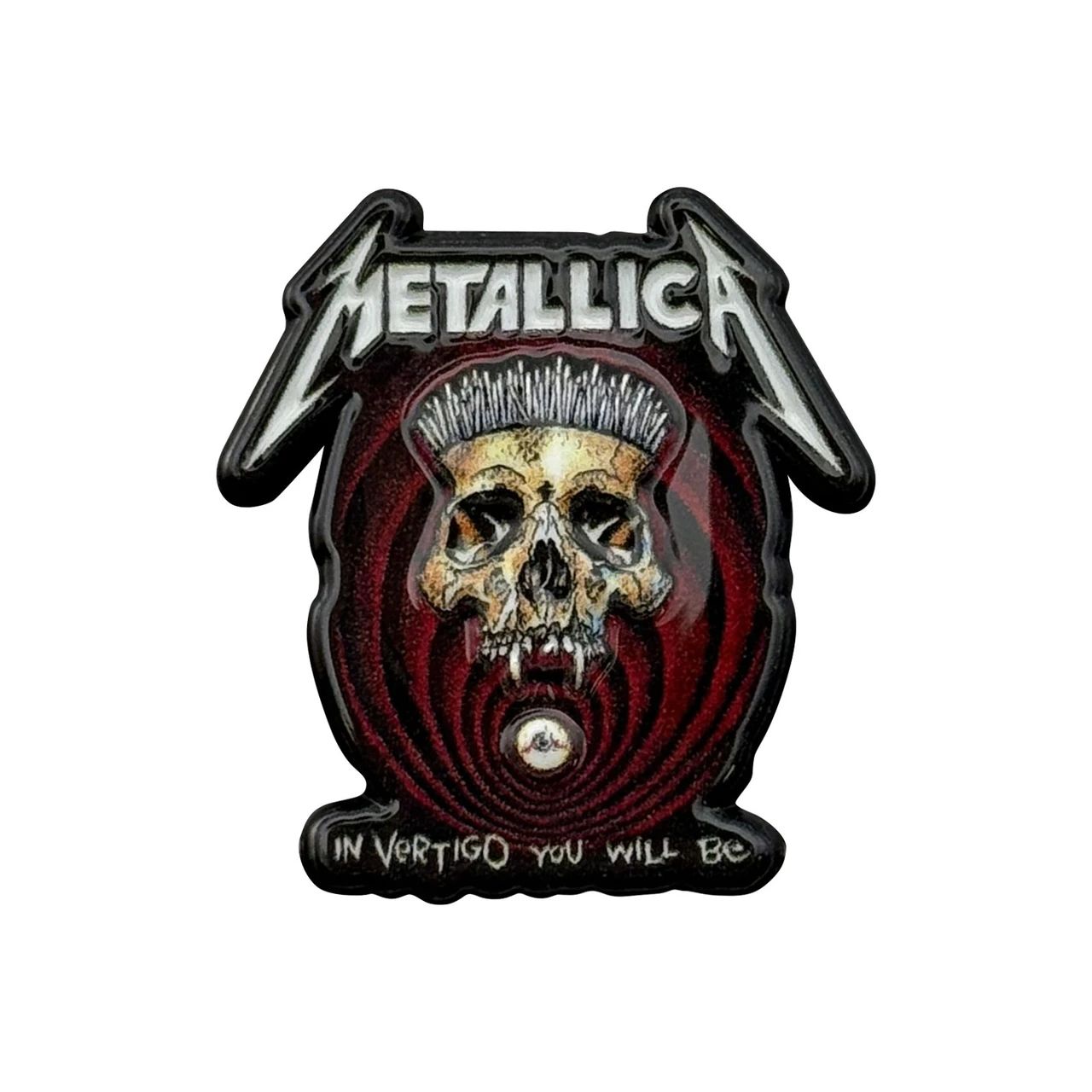 Metallica - Pin Badge - In Vertigo You Will Be - COMING SOON