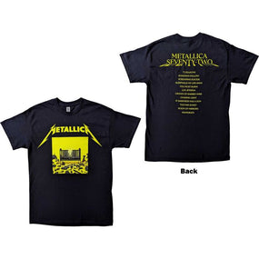 Metallica - 72 Seasons Track List Black Shirt