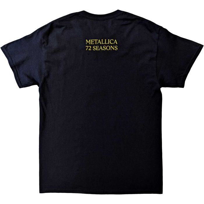 Metallica - 72 Seasons Burnt Strobe Black Shirt