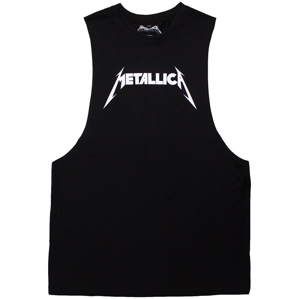 Metallica - Logo Black Tank Singlet