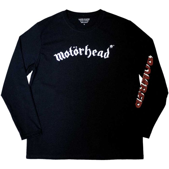 Motorhead - Bomber Long Sleeve Black Shirt