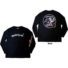 Motorhead - Bomber Long Sleeve Black Shirt