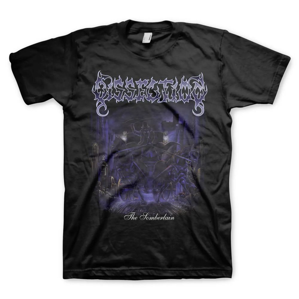 Dissection - 3XL, 4XL, 5XL The Somberlain Black Shirt - 100% Official Merchandise - COMING SOON