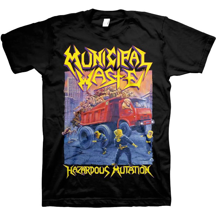 Municipal Waste - Hazardous Waste Black Shirt - 100% Official Merchandise - COMING SOON