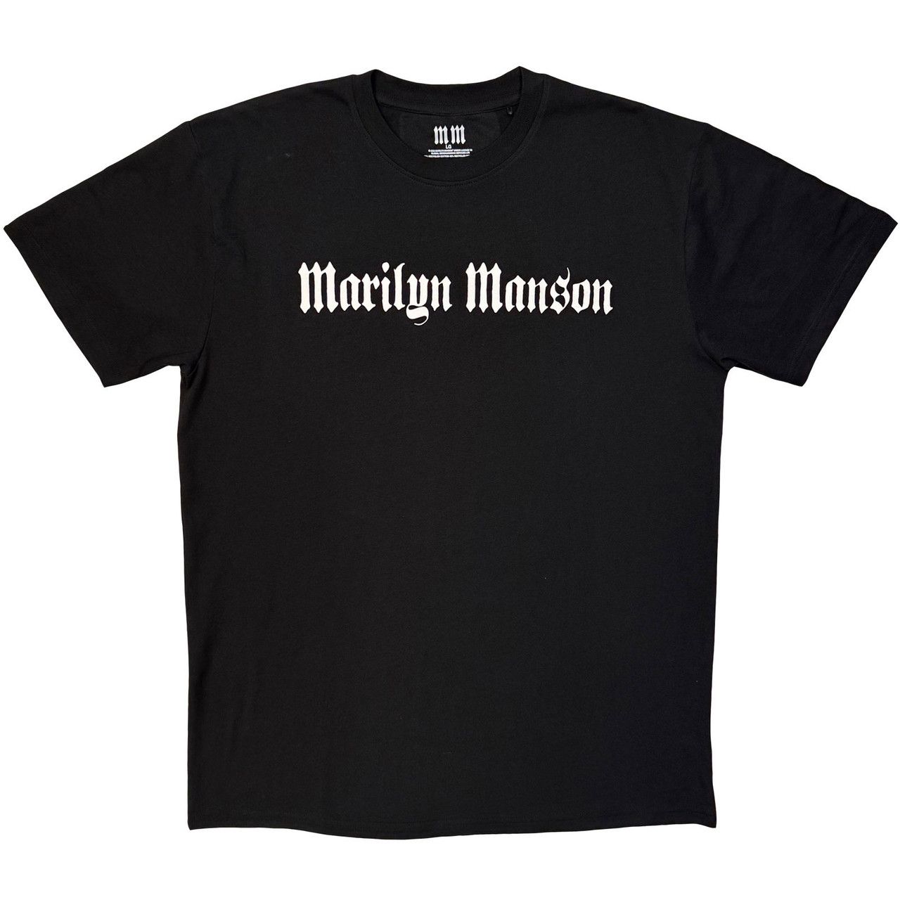 Manson, Marilyn - Logo (Mono Logo Range) - 100% Official Merchandise - COMING SOON