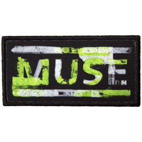 Muse - Distressed Logo (90mm x 45mm) Sew-On Patch
