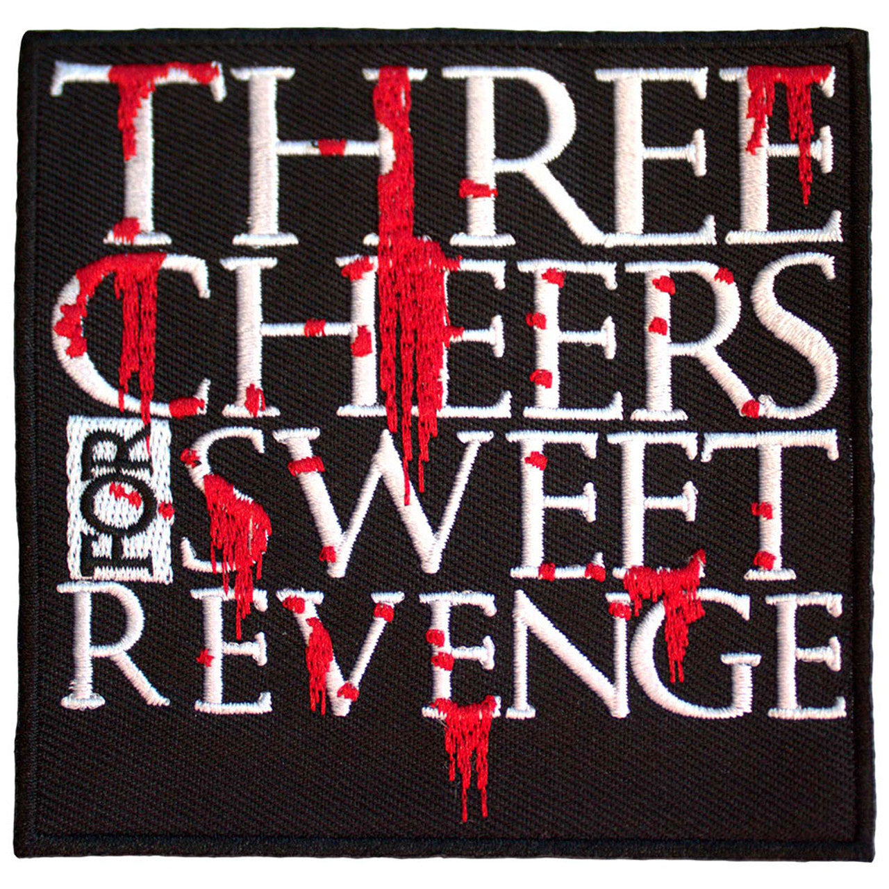 My Chemical Romace - Sweet Revenge Logo (95mm x 95mm) Sew-On Patch