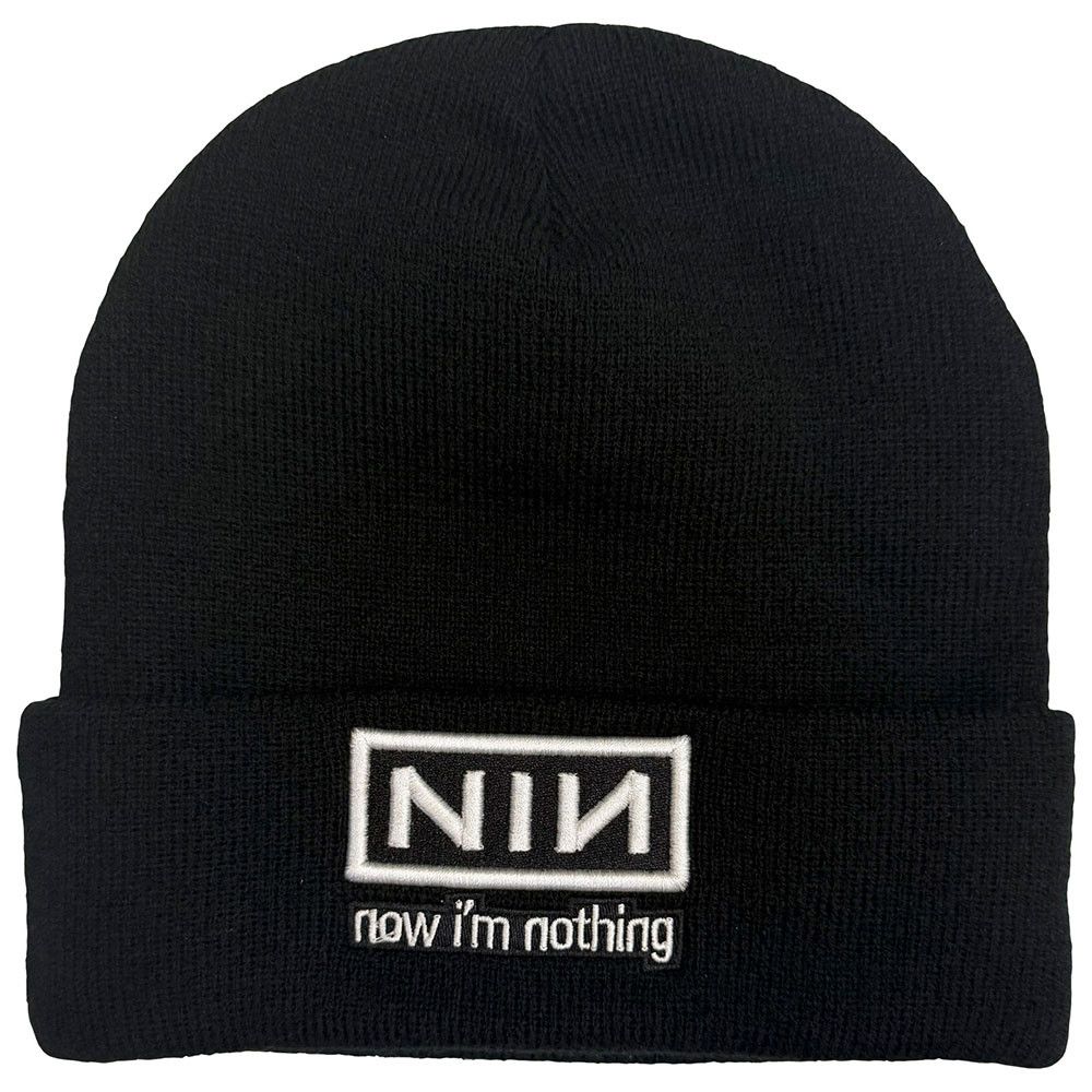 Nine Inch Nails - Knit Beanie - Embroidered - NIN Now I'm Nothing - COMING SOON