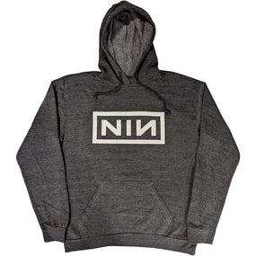 Nine Inch Nails - Pullover Charcoal Hoodie (Classic NIN Logo)