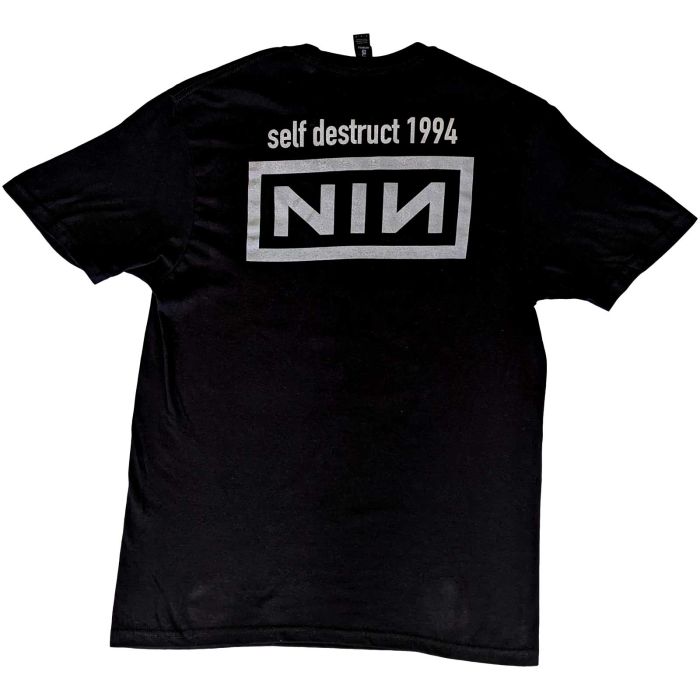 Nine Inch Nails - Self Destruct World Tour 1994 Black Shirt