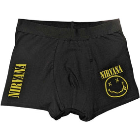 Nirvana - Logo Black Cotton Undies - COMING SOON