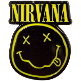 Nirvana - Pin Badge - Smiley Face Logo