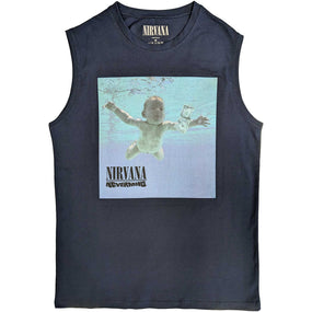 Nirvana - Nevermind Blue Tank Singlet
