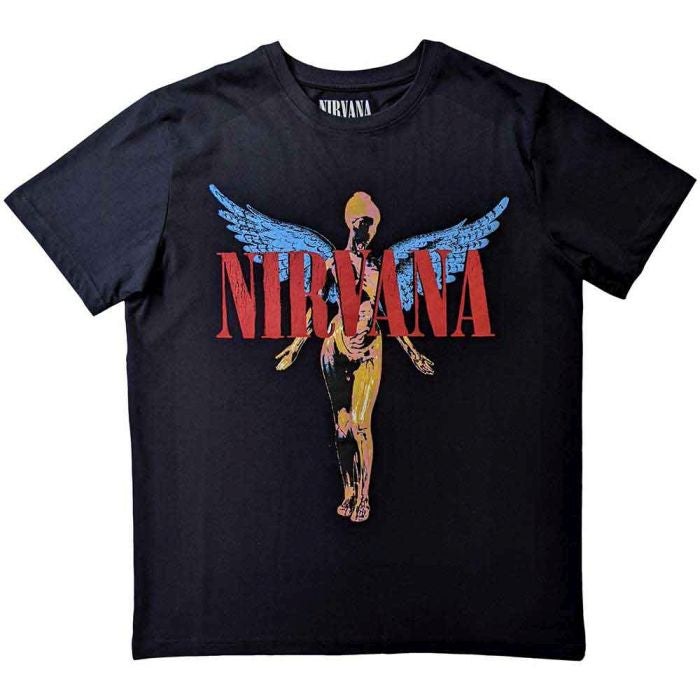 Nirvana - 4XL & 5XL In Utero Black Shirt