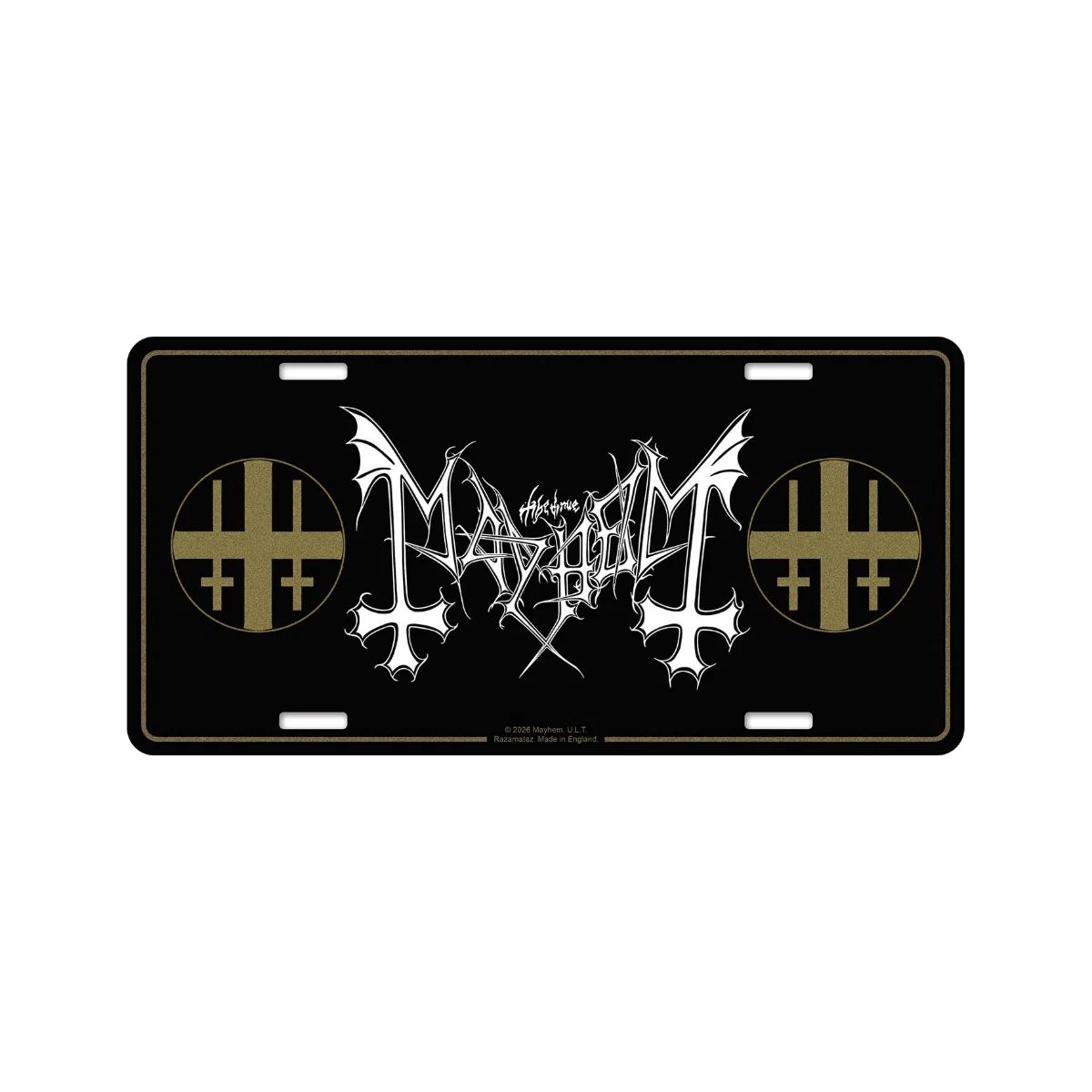 Mayhem - Number Plate (305mm x 150mm) - Logo - COMING SOON