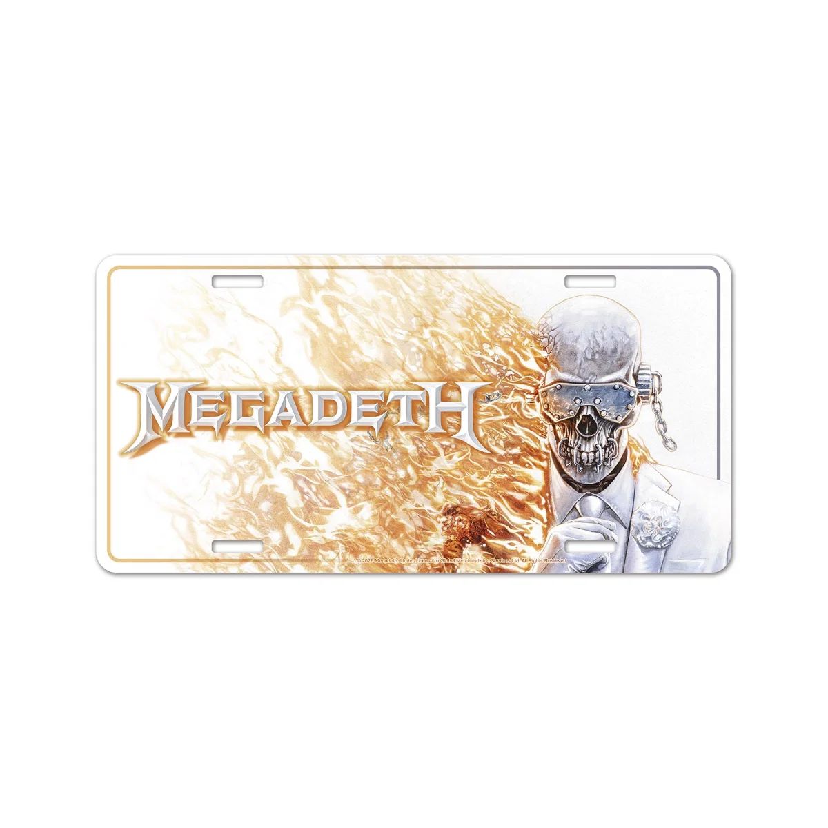 Megadeth - Number Plate (305mm x 150mm) - Megadeth Vic - COMING SOON