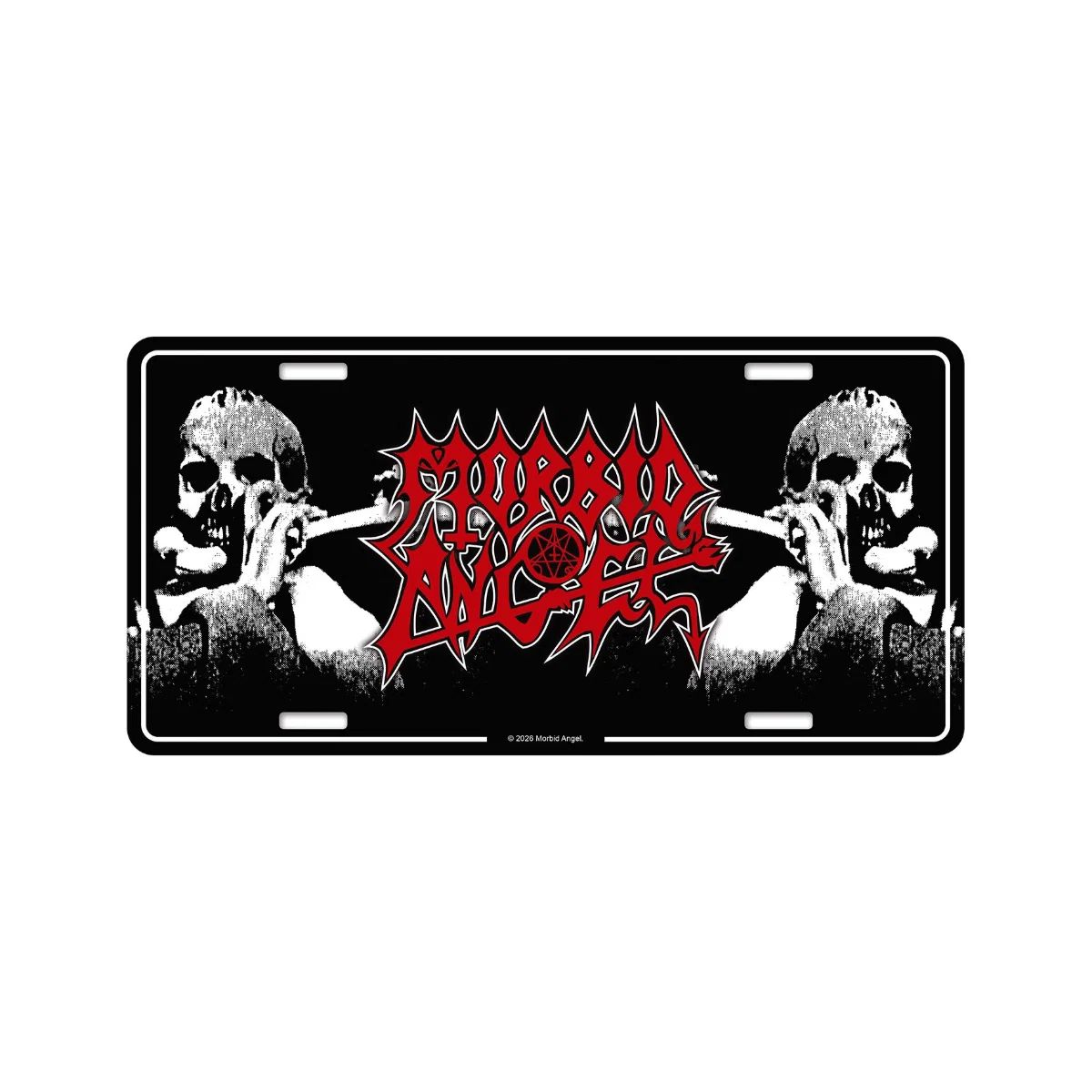 Morbid Angel - Number Plate (305mm x 150mm) - Leading The Rats - COMING SOON