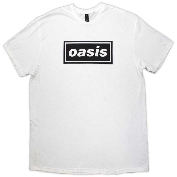 Oasis - Decca Logo White Shirt