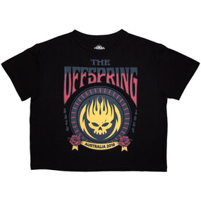 Offspring - Australia 2018 Womens Fitted Black Crop Top - 100% Official Merchandise