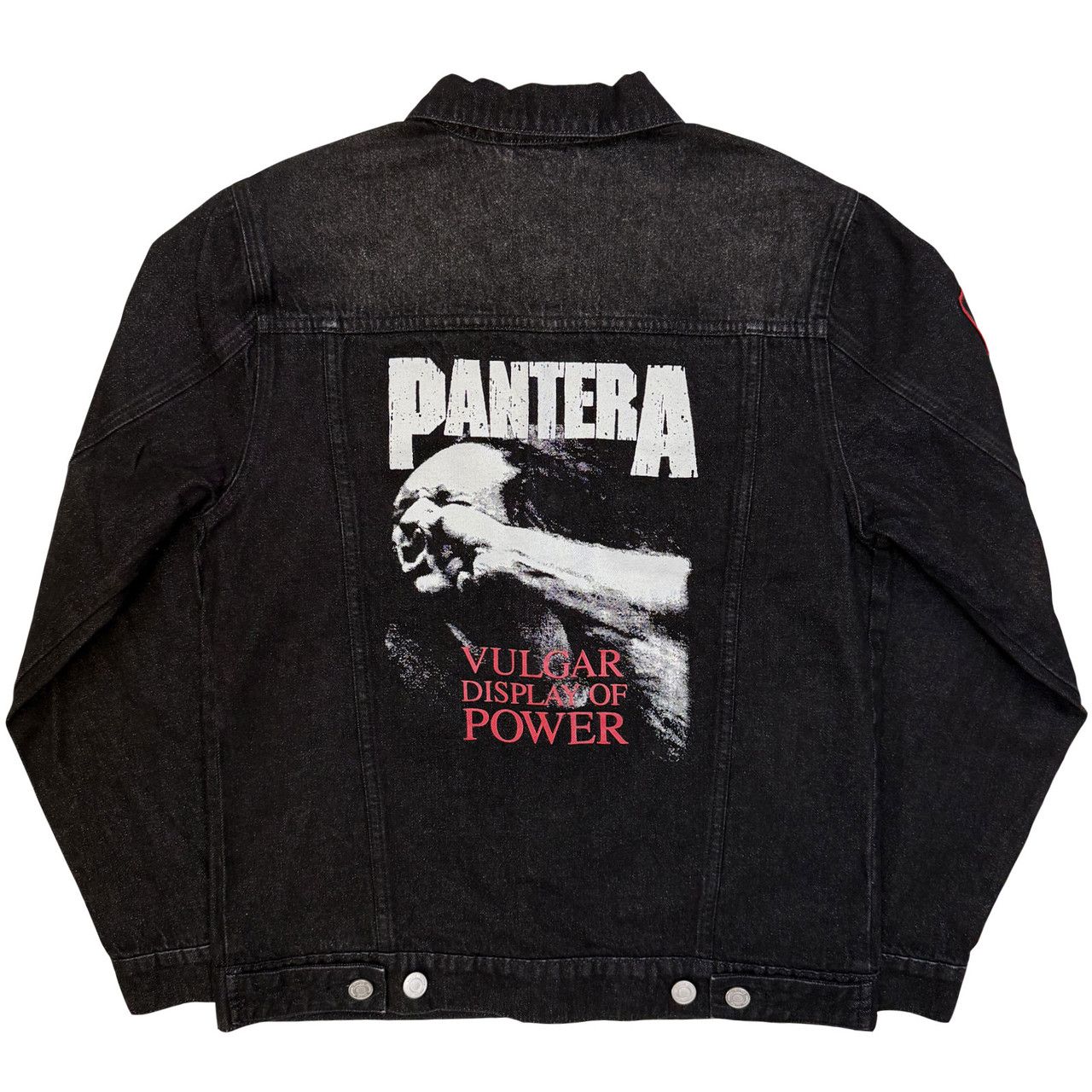 Pantera - Vulgar Display Of Power - Washed Denim Jacket