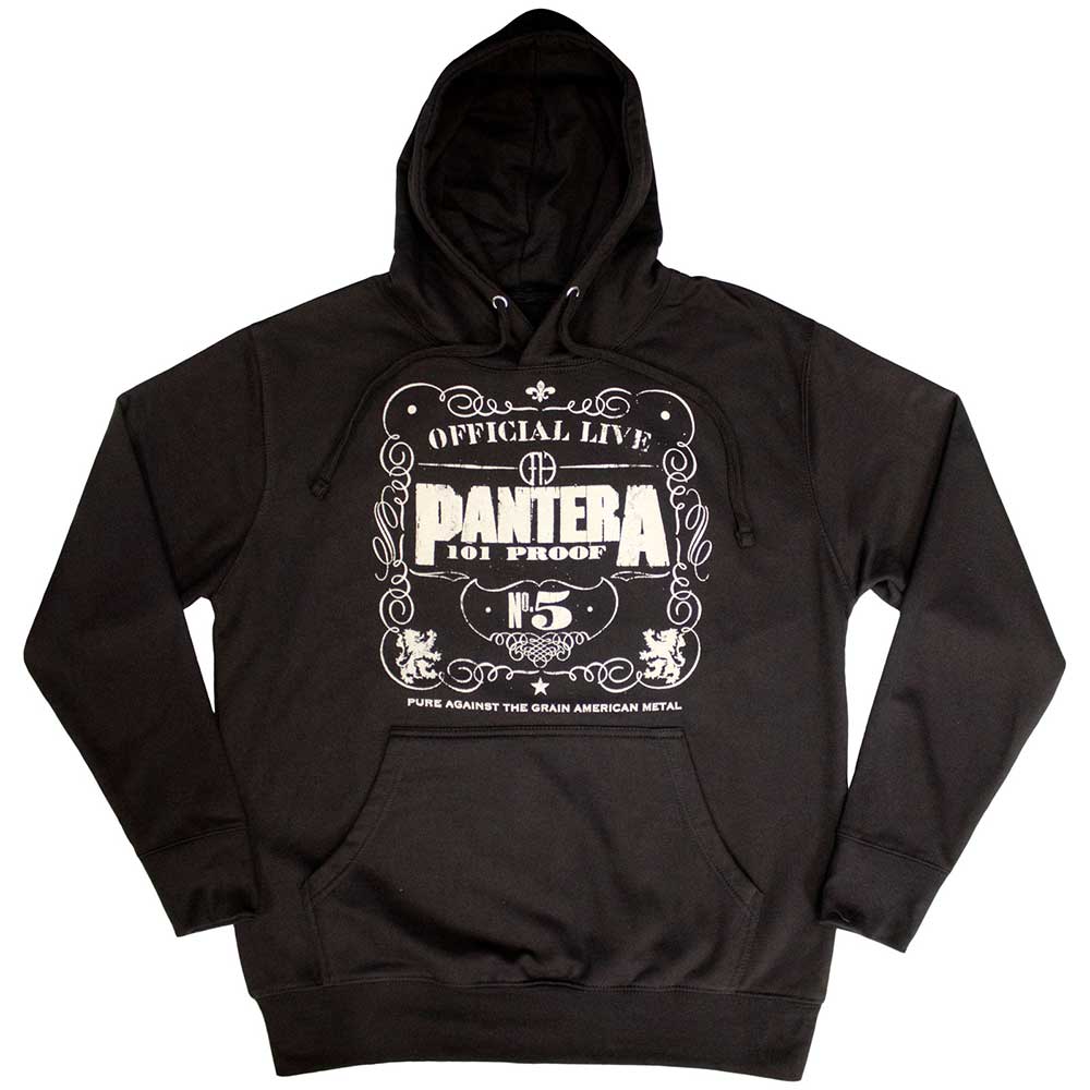 Pantera - Pullover Black Hoodie (101 Proof)