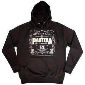 Pantera - Pullover Black Hoodie (101 Proof)