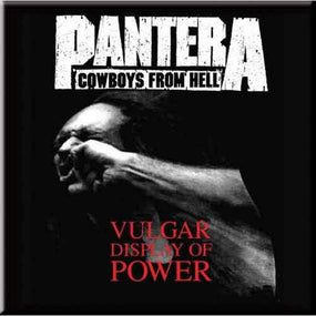 Pantera - Magnet (75mm x 75mm) - Vulgar Display Of Power