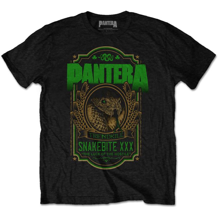 Pantera - Snakebite XXX Black Shirt