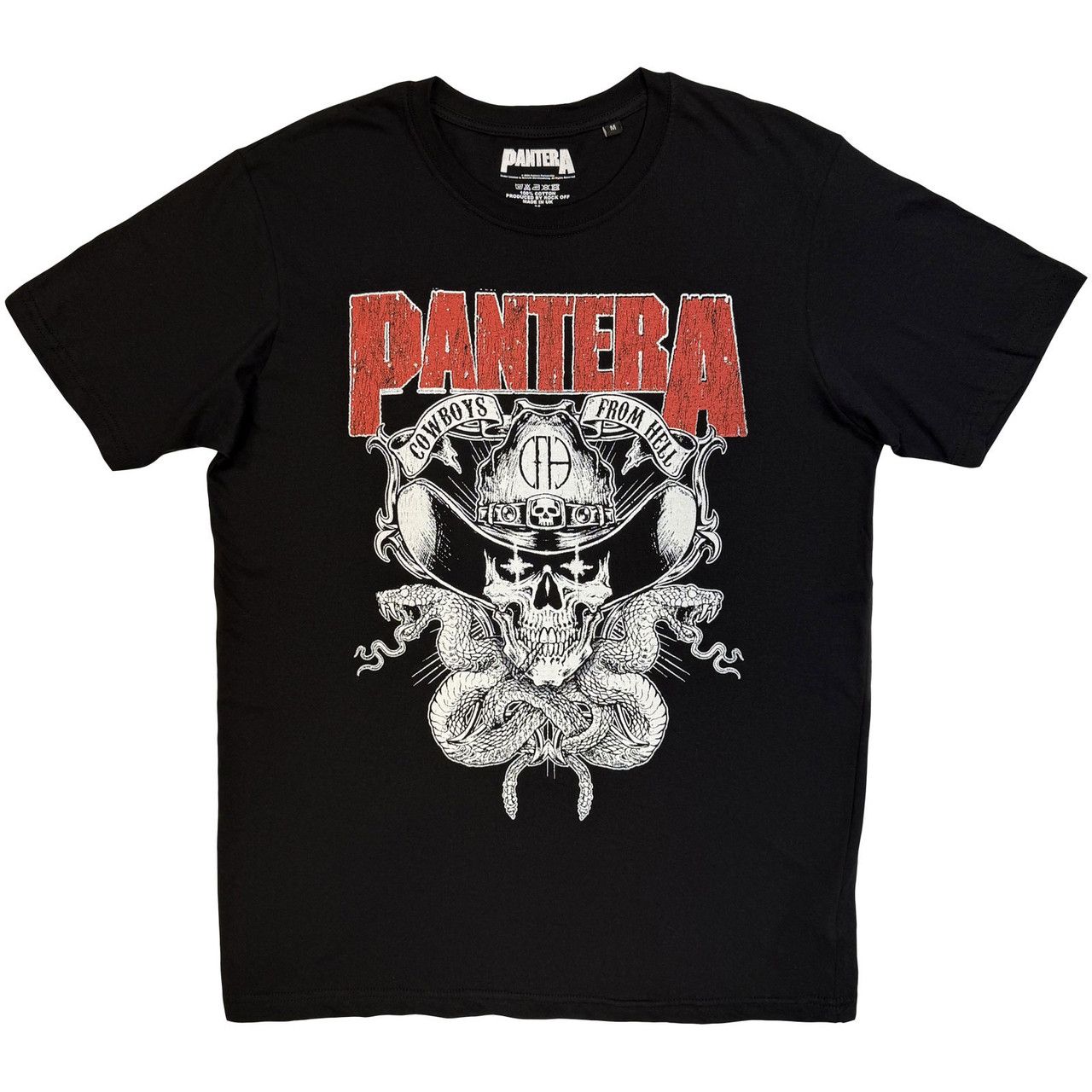 Pantera - CFH Snake Skull Black Shirt - 100% Official Merchandise - COMING SOON