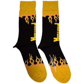 Pantera - Crew Socks (Fits Sizes 7 to 11) - Flames