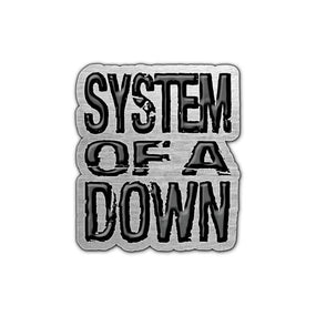 System Of A Down - Pin Badge - Logo