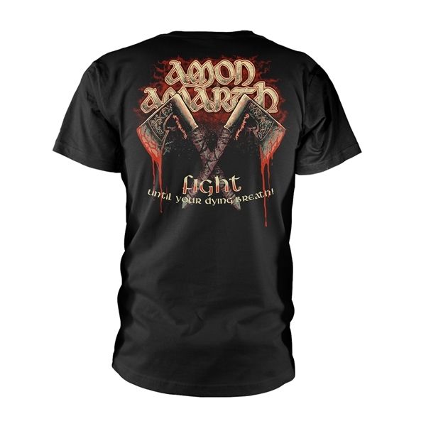 Amon Amarth - Fight Black Shirt - 100% Official Merchandise - COMING SOON