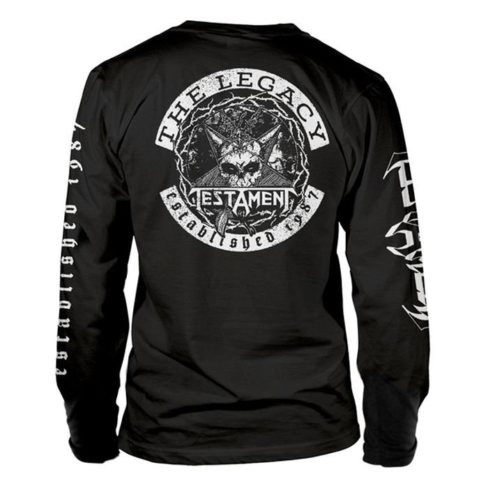 Testament - The Legacy Black Long Sleeve Shirt