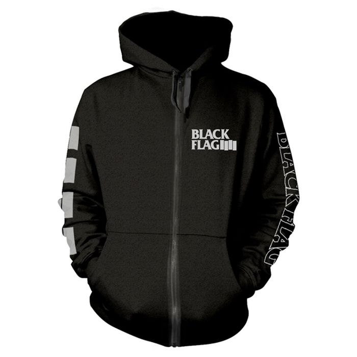 Black Flag - Zip Hoodie (Logo)