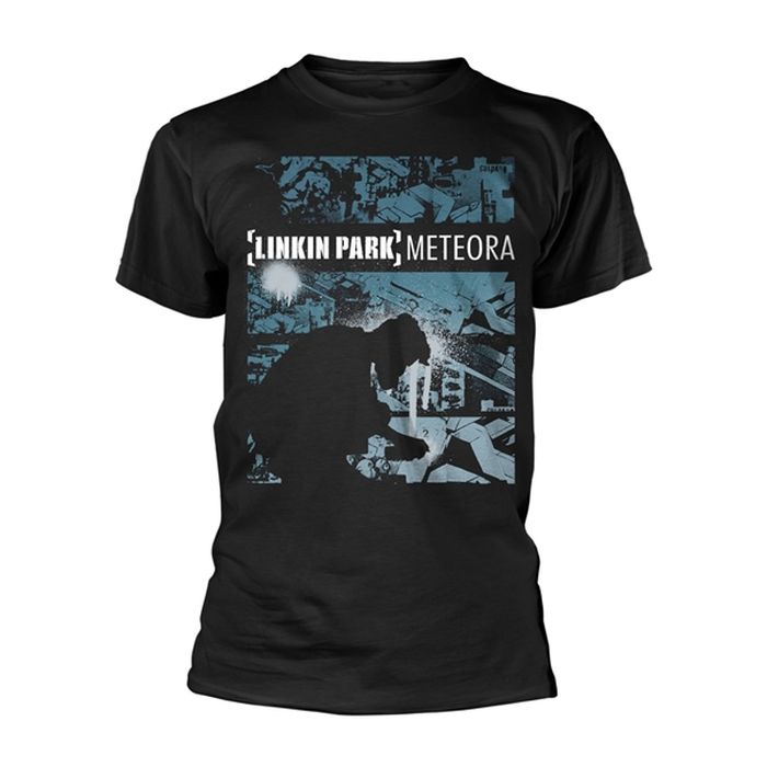 Linkin Park - Meteora Drip Collage Black Shirt