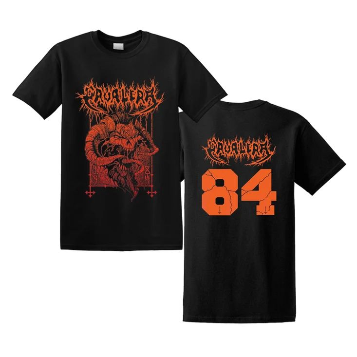 Cavalera - 1984 Black Shirt - 100% Official Merchandise