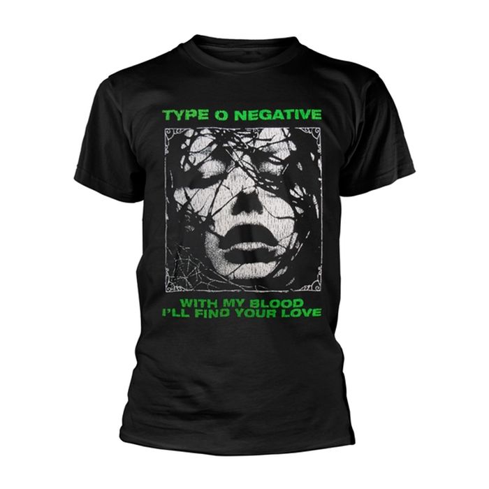 Type O Negative - With My Blood Black Shirt