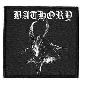 Bathory - Goat Square (100mm x 100mm) Sew-On Patch