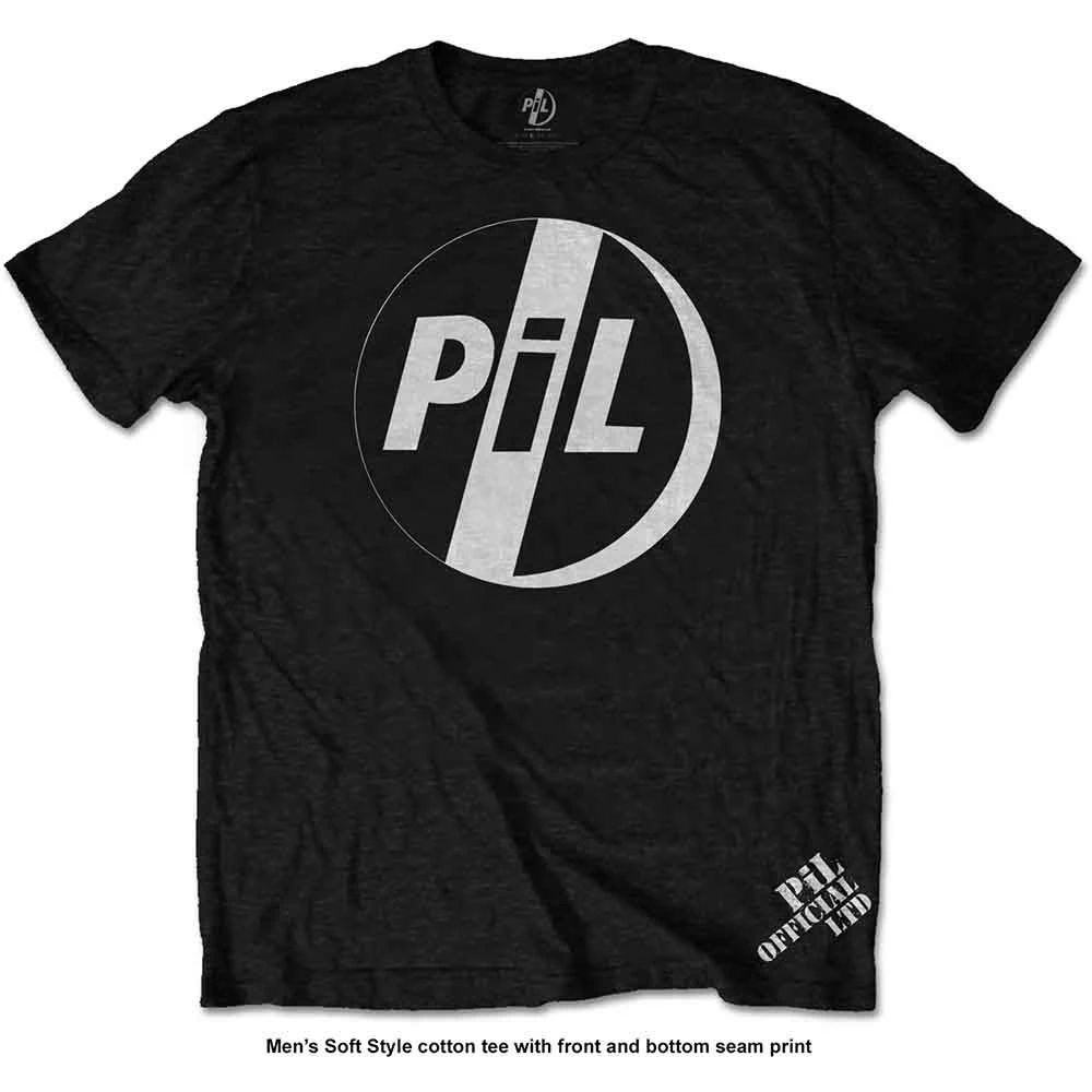 Public Image Ltd - PIL Logo Black Shirt - 100% Official Merchandise - COMING SOON