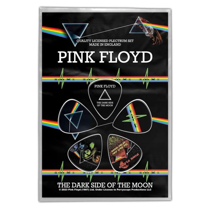 Pink Floyd - 5 x Guitar Picks Plectrum Pack (DSOTM)