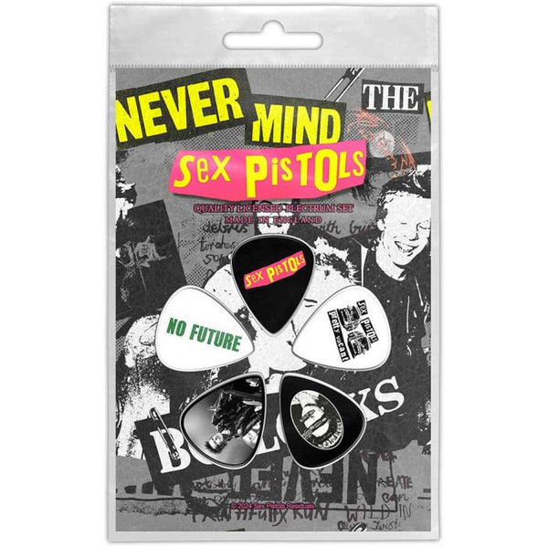 Sex Pistols - 5 x Guitar Picks Plectrum Pack (Never Mind The Bollocks)