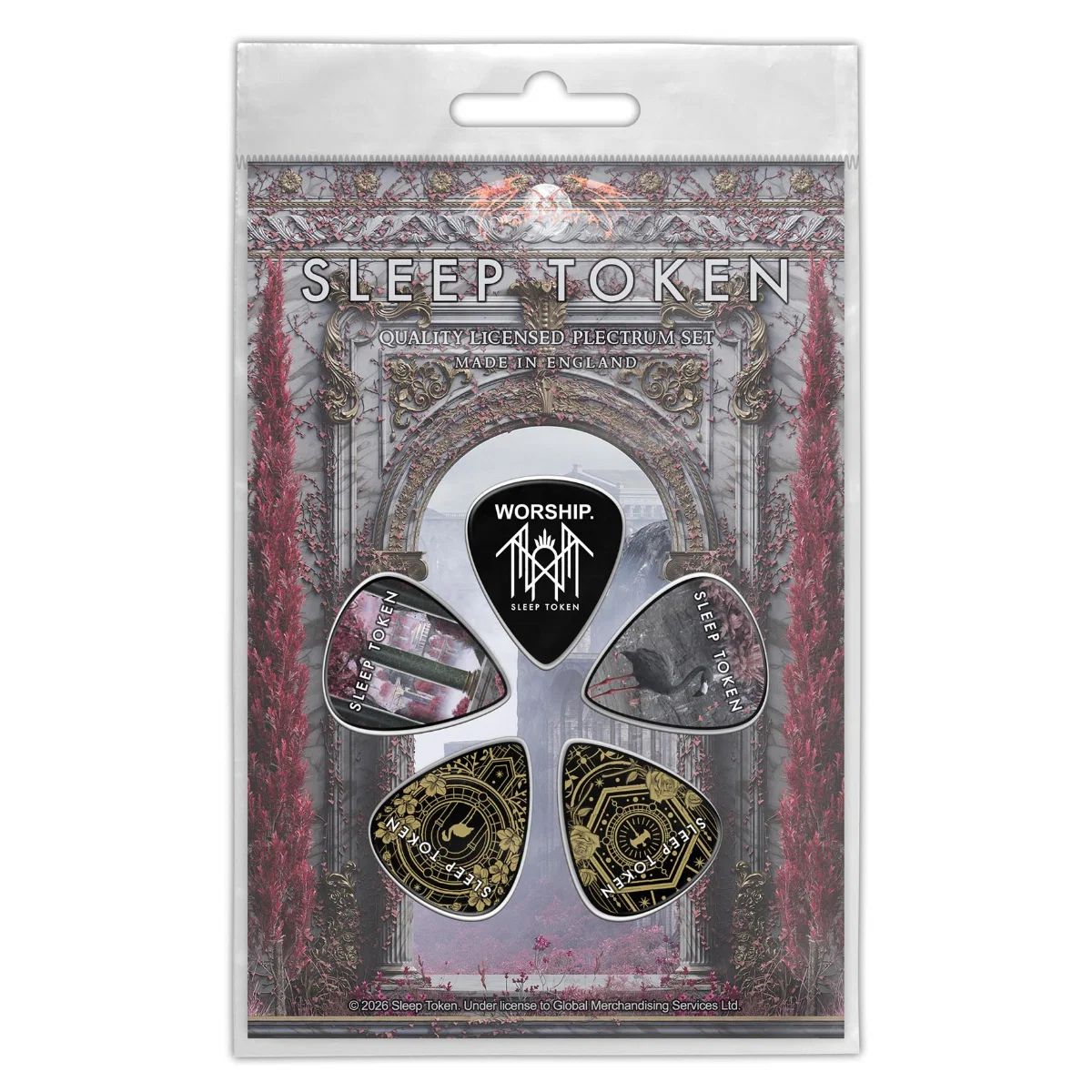 Sleep Token - 5 x Guitar Picks Plectrum Pack (Even In Arcadia) - COMING SOON