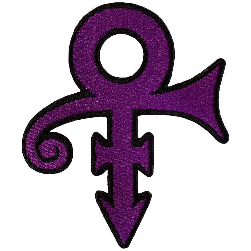 Prince - Symbol Cut-Out (80mm x 95mm) Sew-On Patch
