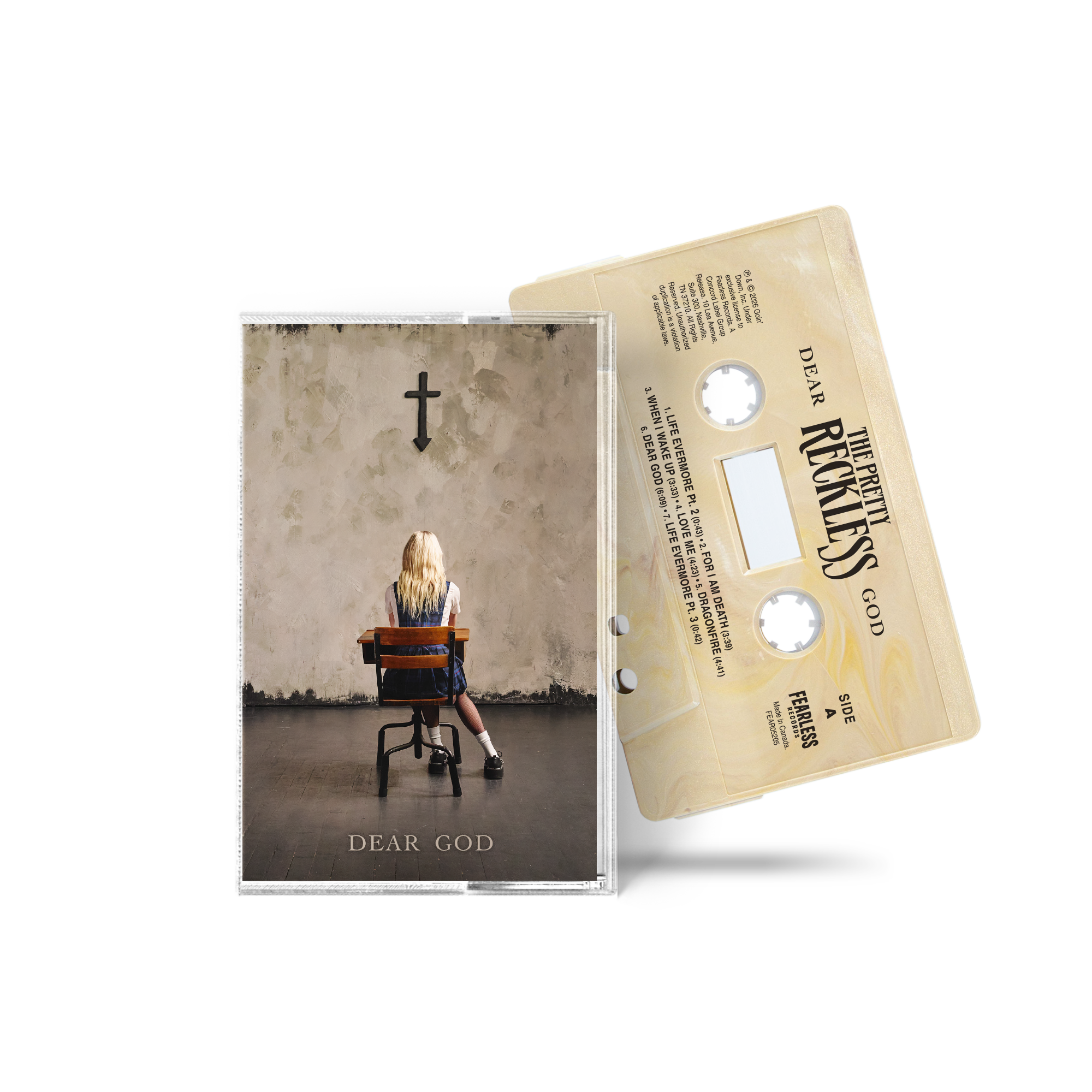 Pretty Reckless - Dear God (Cappucino Swirl) - Cassette - New - PRE-ORDER