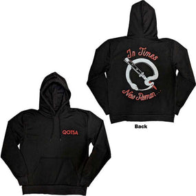 Queens Of The Stone Age - Pullover Hoodie (Snake & Switch Blade)