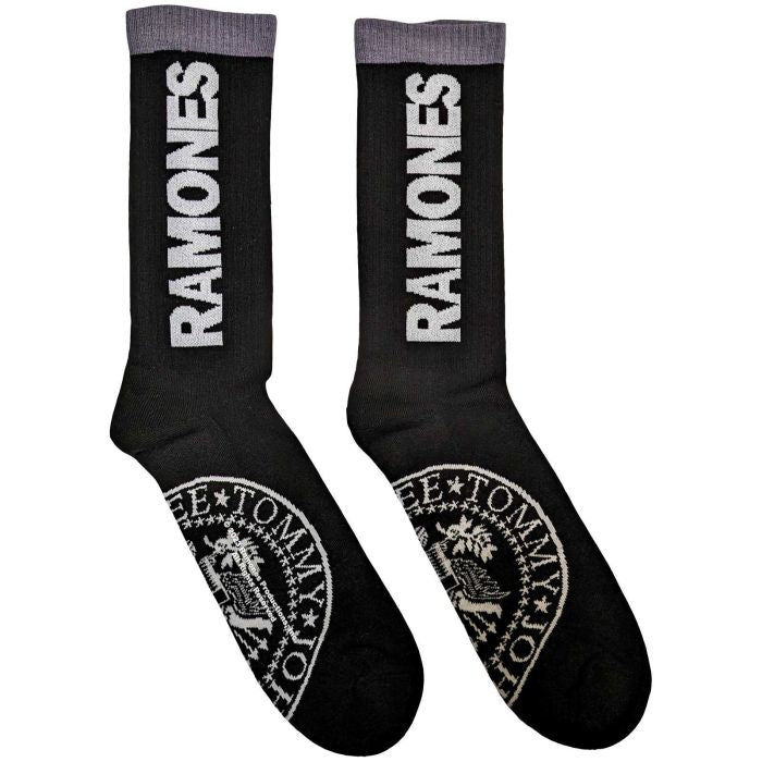 Ramones - Crew Socks (Fits Sizes 7 to 11) - Presidential Seal