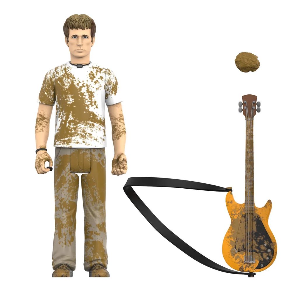 Green Day - Mike Dirnt (Mud Fight) 3.75 inch Super7 ReAction Figure