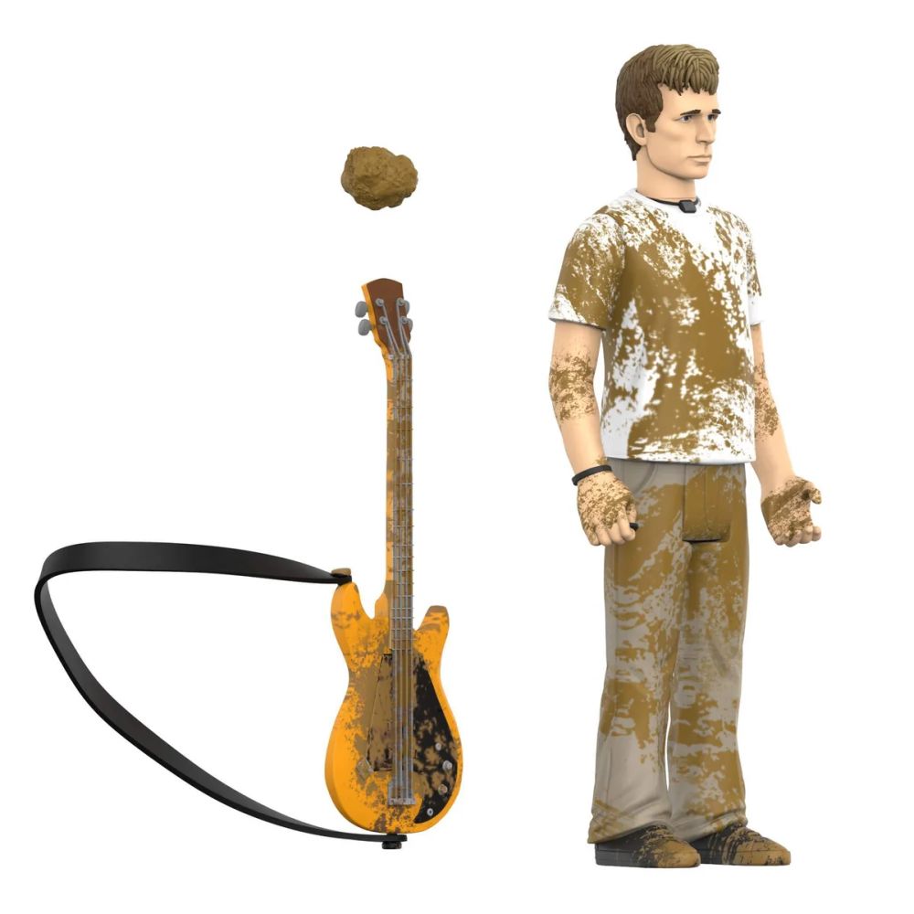 Green Day - Mike Dirnt (Mud Fight) 3.75 inch Super7 ReAction Figure