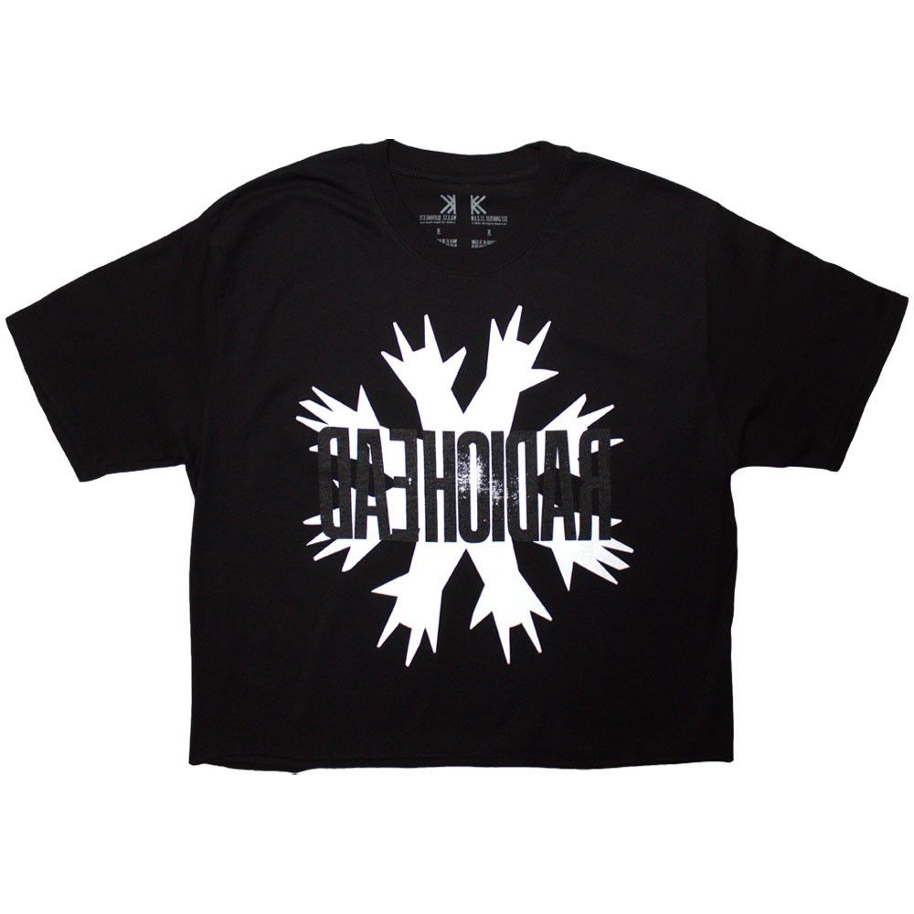 Radiohead - Daehoidar Womens Black Crop Top - 100% Official Merchandise - COMING SOON