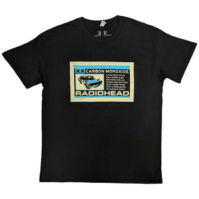 Radiohead - Carbon Patch Organic Black Shirt